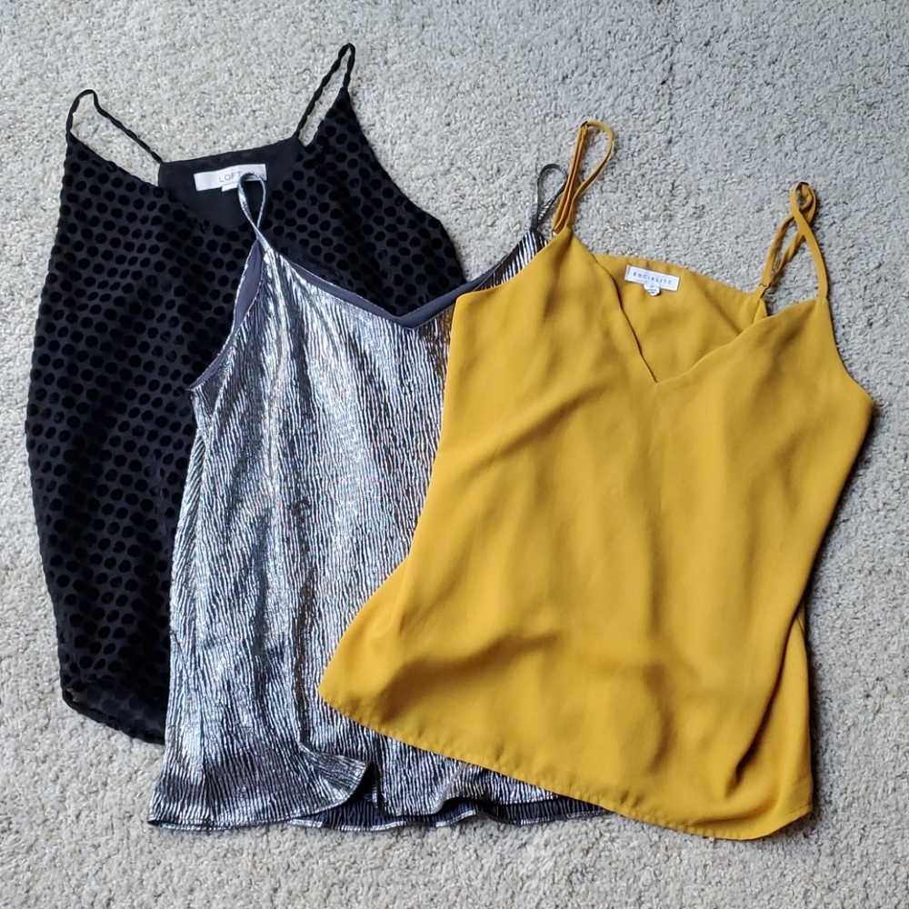 LOFT Sleeveless Shell Bundle